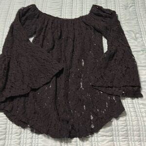 Black Lace Top